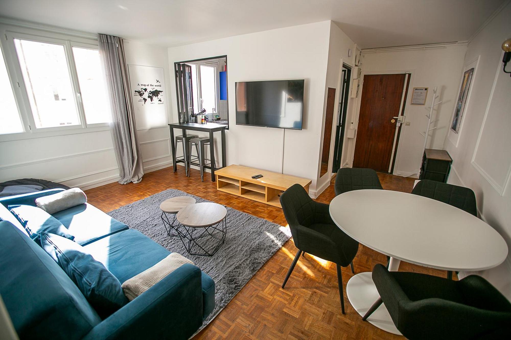 Luxury Appartement Batignole Paris Dış mekan fotoğraf